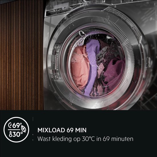 AEG was-droogcombinatie LWR76144 7000 ProSteam