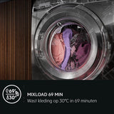 AEG was-droogcombinatie LWR76144 7000 ProSteam