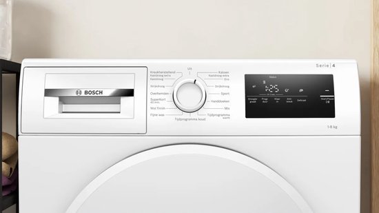 Bosch warmtepompdroger WTH8300LNL - Wit