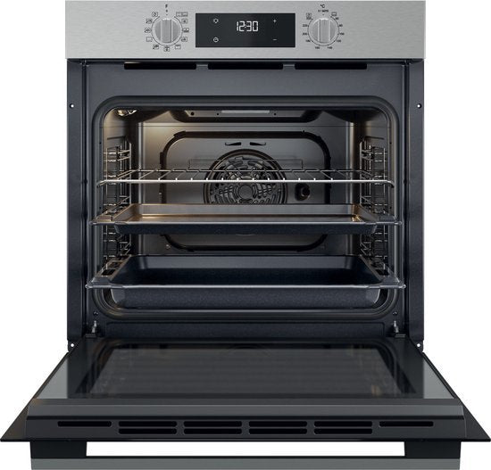 Whirlpool inbouwoven OMK58HR0X - RVS