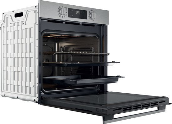 Whirlpool inbouwoven OMK58HR0X - RVS