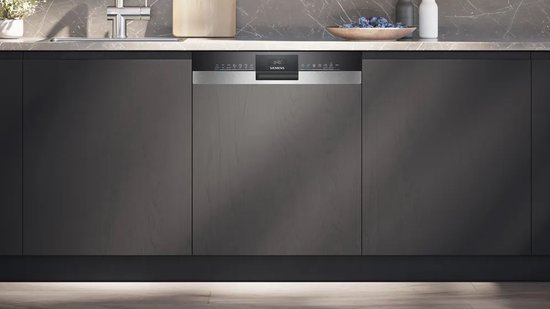 Siemens inbouw semi-geïntegreerde vaatwasser SN53ES22AE 