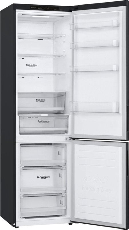 LG koelkast GBP62MCNBC - 384L - Mat Zwart