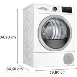 Bosch warmtepompdroger WTU87675NL - Wit 
