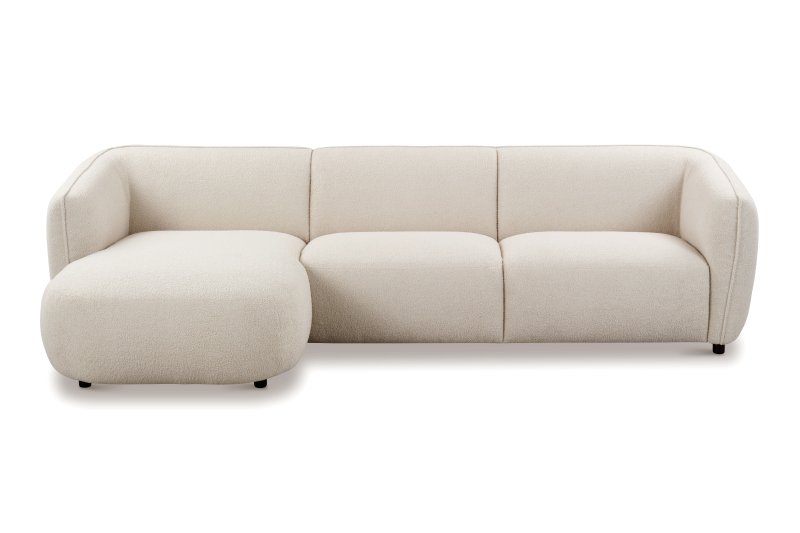 Hoekbank Lesoir Links Sand Boucle