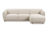 Hoekbank Lesoir Rechts Sand Boucle