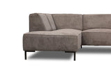 Hoekbank Riga Links Grijs