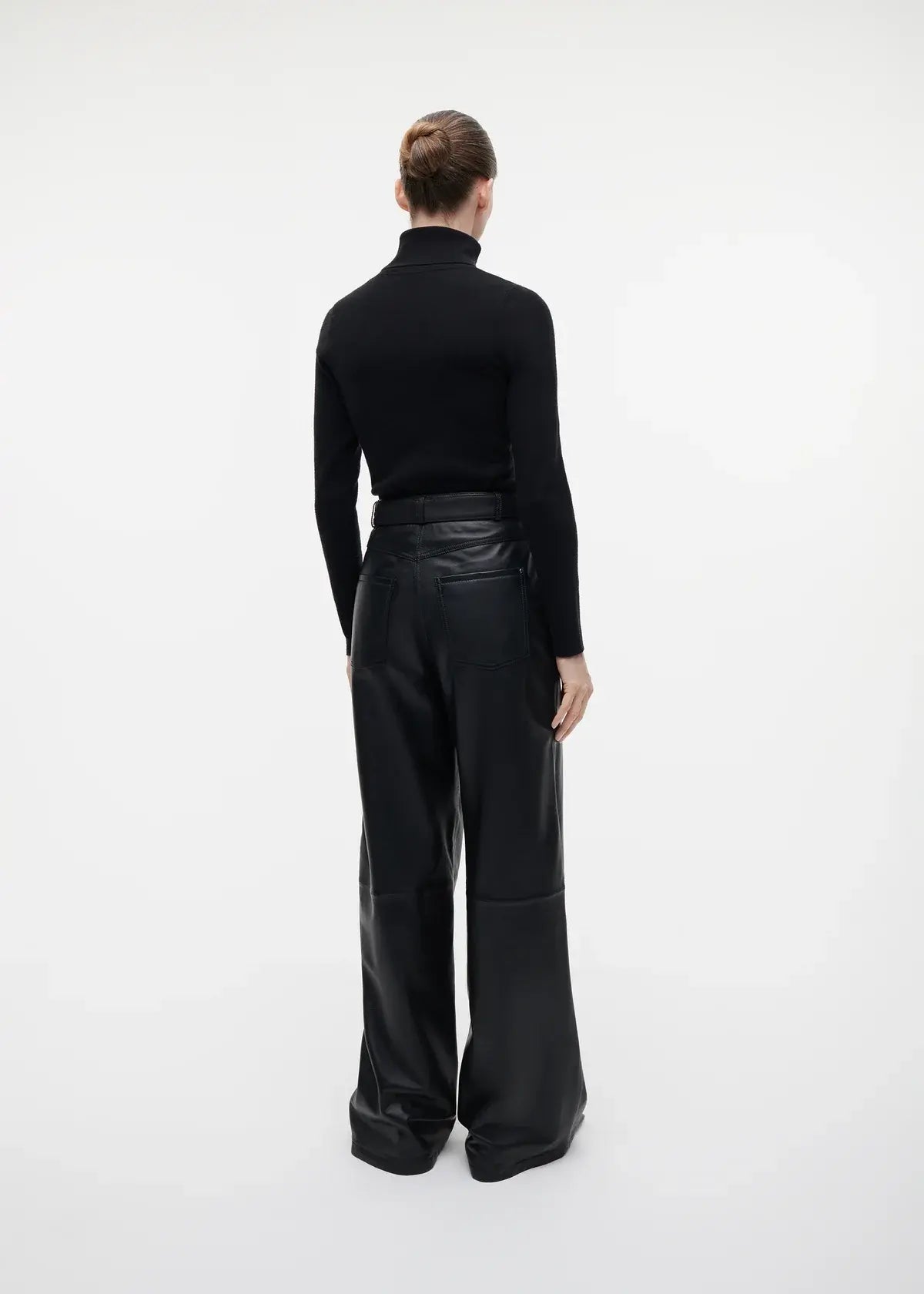 Studio AR Leren dames pantalon Kaia - Maat 36