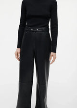 Studio AR Leren dames pantalon Kaia - Maat 36