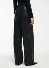 Studio AR Leren dames pantalon Kaia - Maat 36