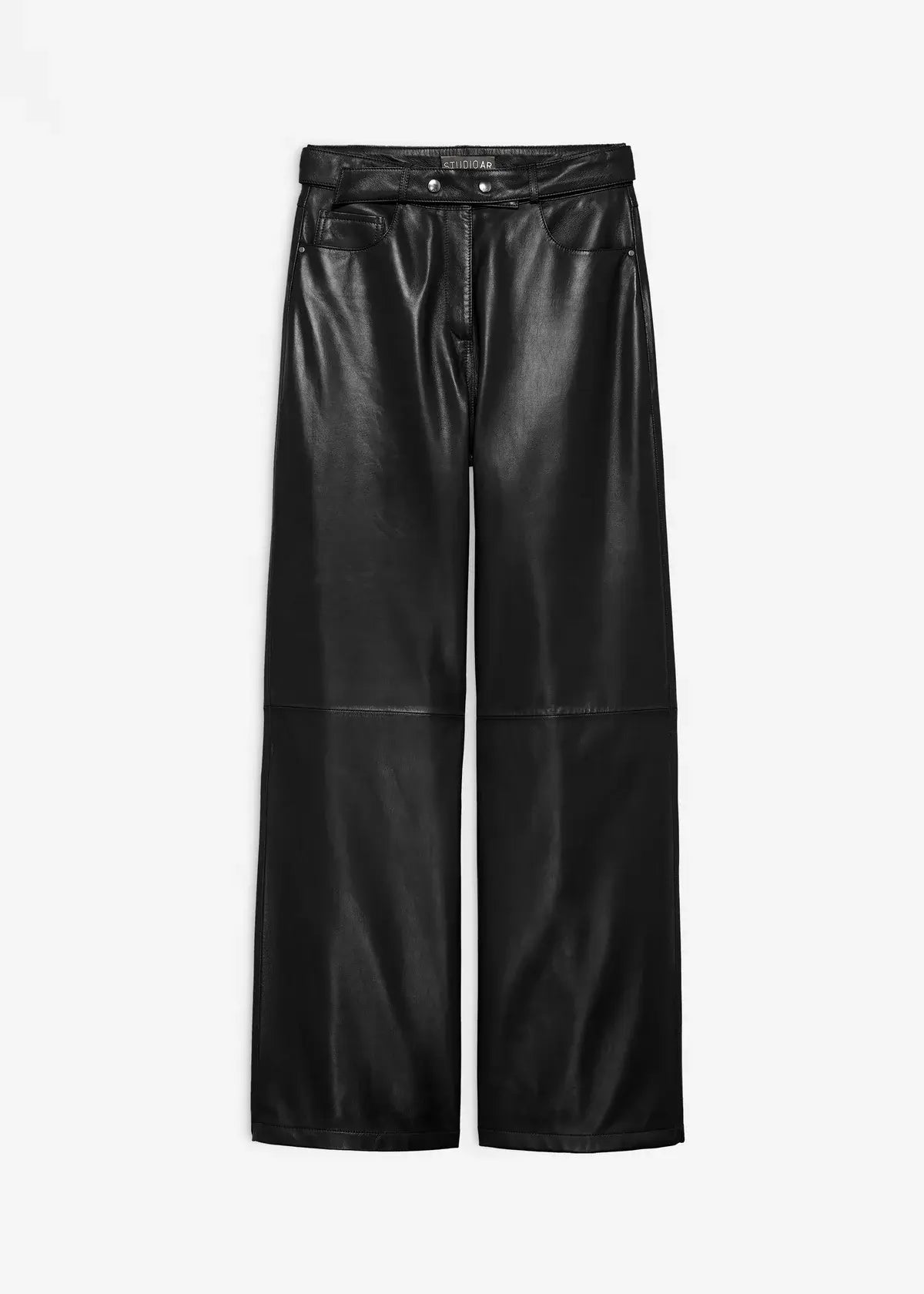 Studio AR Leren dames pantalon Kaia - Maat 36