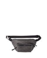 Sandro Men's Coated Canvas Belt Bag