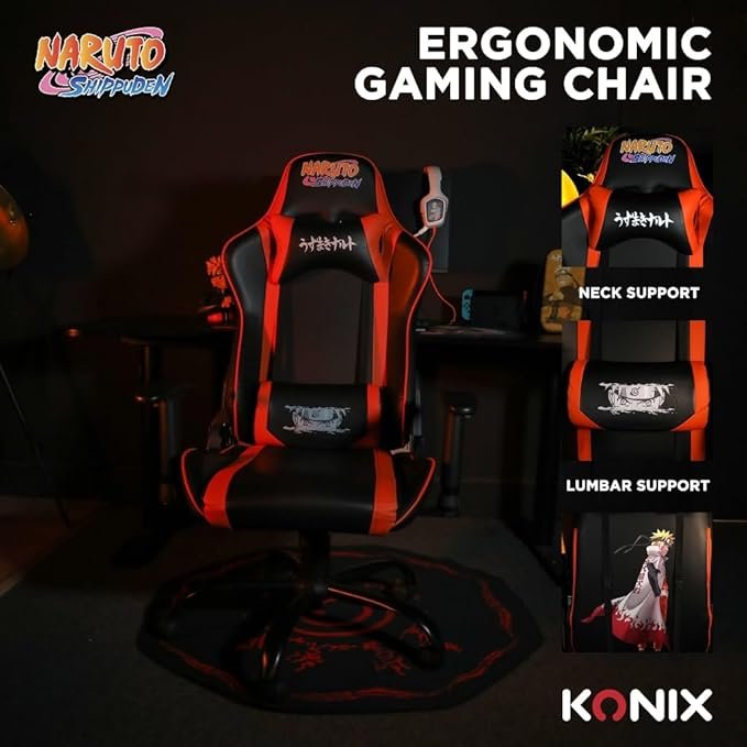 Konix Naruto Shippuden Premium Gaming - Bureaustoel