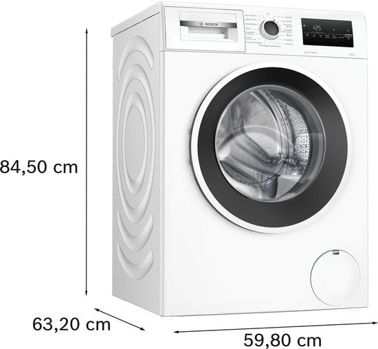 Bosch wasmachine WAN2827BNL - Serie 4 - met stoom 