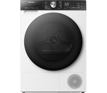 Hisense warmtepompdroger DH5S102BW - 5S Serie - 10kg