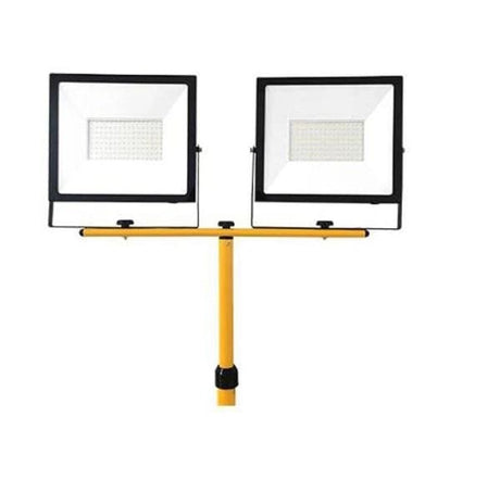 Dubbele LED floodlight op statief