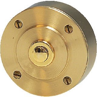 Grothe Beldrukker geborsteld messing