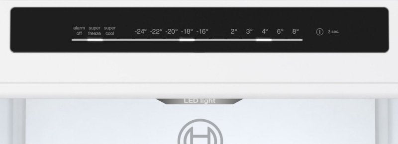 Bosch koelkast KGN362LBF - Serie 4 - RVS look