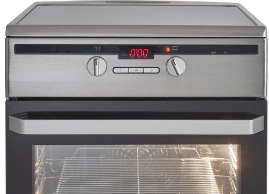 Inventum inductie fornuis VFI6042RVS - RVS/Zwart 