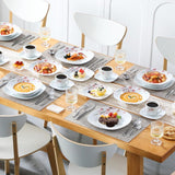 VEWEET 30-delige porseleinen dinerset - 6 personen