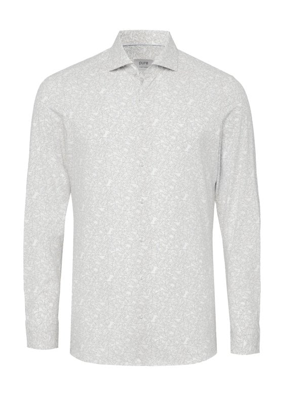 Pure - Functional Hemd heren - Beige - Maat XL