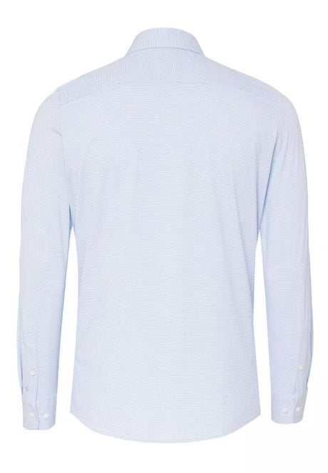 Pure Functional Hemd heren - Blauw - Maat L (42)