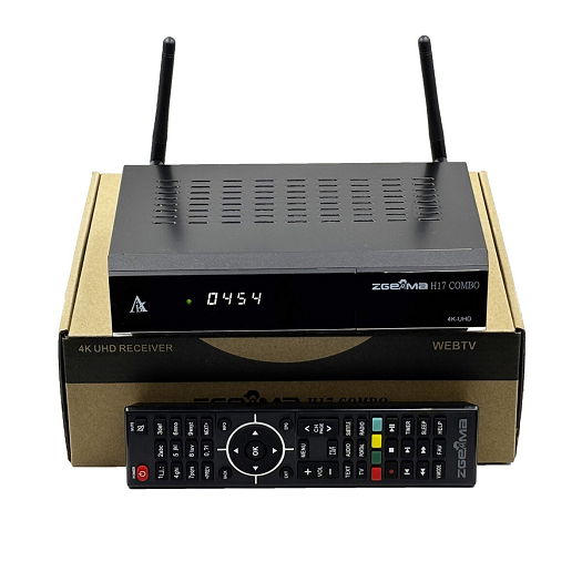 Zgemma H17 Combo UHD HEVC - 4K Satelliet & Kabel Ontvanger