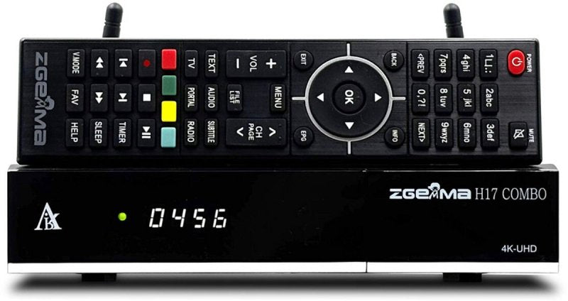 Zgemma H17 Combo UHD HEVC - 4K Satelliet & Kabel Ontvanger