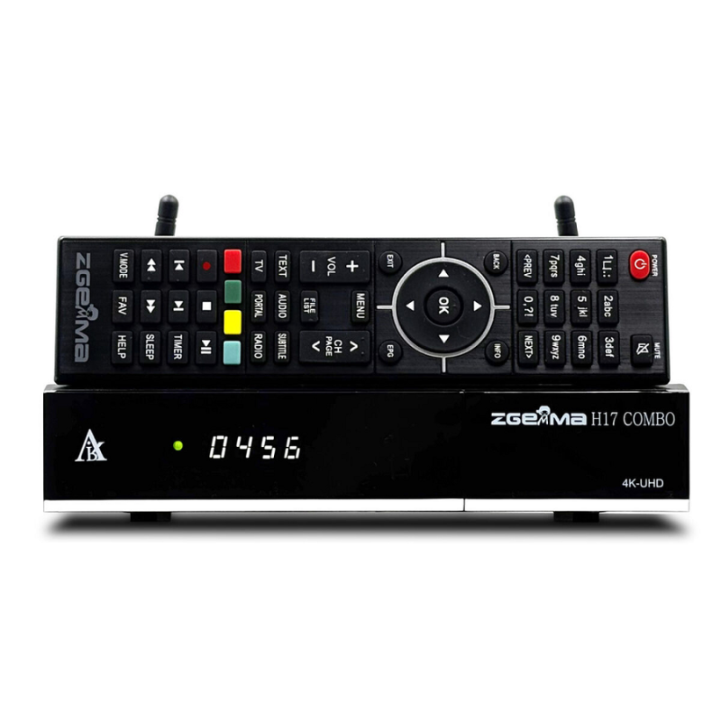 Zgemma H17 Combo UHD HEVC - 4K Satelliet & Kabel Ontvanger