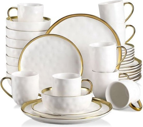 GranMaison - Luxe Serviesset – 16 delig – 4 persoons – Porselein