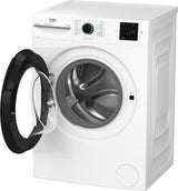 Beko wasmachine BM3WFT3841W - NL/FR - 8 kg 