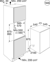ETNA inbouw koelkast KKS5088 - met sleepdeur 