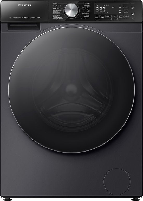 Hisense wasmachine 5S Serie WF5S1045BB - Zwart