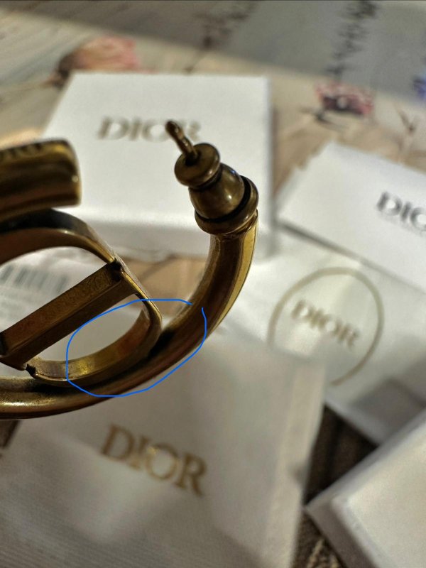 Dior - 30 Montaigne-oorbellen - 2e kans