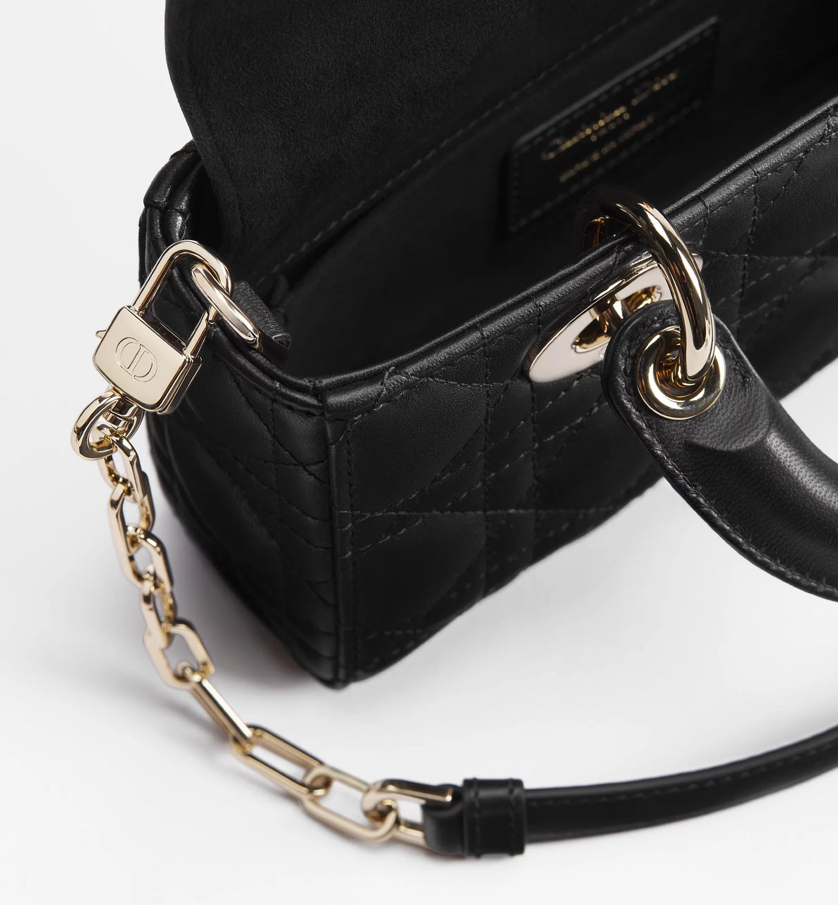 Dior Mini Lady D-Joy-tas - zwart