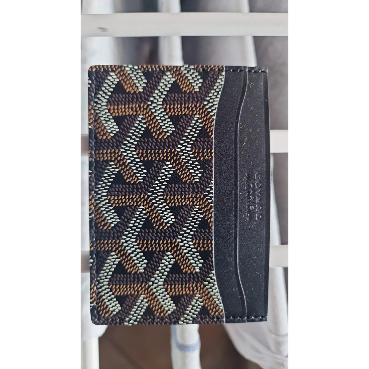 Goyard Paris Saint Sulpice Kaarthouders Leer