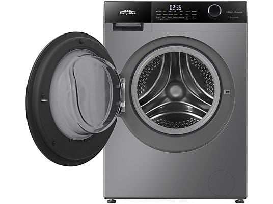 Everglades wasmachine EVWM91412AG - Titanium Grijs