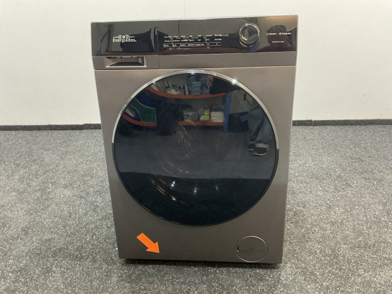 Everglades wasmachine EVWM91412AG - Titanium Grijs