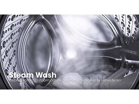 Everglades wasmachine EVWM91401AW - Stoomfuncties