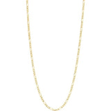 Blush - 3192YGO 14k gouden figaro schakelketting 42 cm