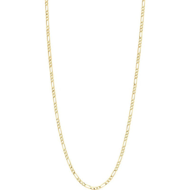 Blush - 3192YGO 14k gouden figaro schakelketting 42 cm