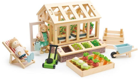 Tender Leaf Tuinkas met Moestuin voor kinderen
