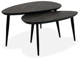 Salontafelset Dortmund - Noir - Maat L