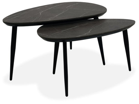 Salontafelset Dortmund - Noir - Maat L