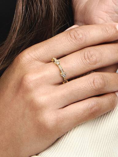 Disney x Pandora Sparkling Eternity Ring - maat 50