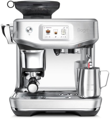 Combi pakket: Espressomachine The Barista Touch Impress - Brushed Stainless Steel + the Knock Box 10 + Sage the Descaler™ - Ontkalker 