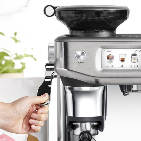 Combi pakket: Espressomachine The Barista Touch Impress - Brushed Stainless Steel + the Knock Box 10 + Sage the Descaler™ - Ontkalker 