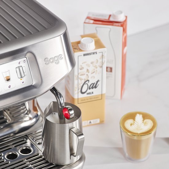 Combi pakket: Espressomachine The Barista Touch Impress - Brushed Stainless Steel + the Knock Box 10 + Sage the Descaler™ - Ontkalker 