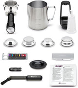 Combi pakket: Espressomachine The Barista Touch Impress - Brushed Stainless Steel + the Knock Box 10 + Sage the Descaler™ - Ontkalker 