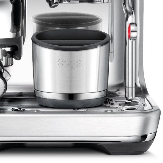 Combi pakket: Espressomachine The Barista Touch Impress - Brushed Stainless Steel + the Knock Box 10 + Sage the Descaler™ - Ontkalker 